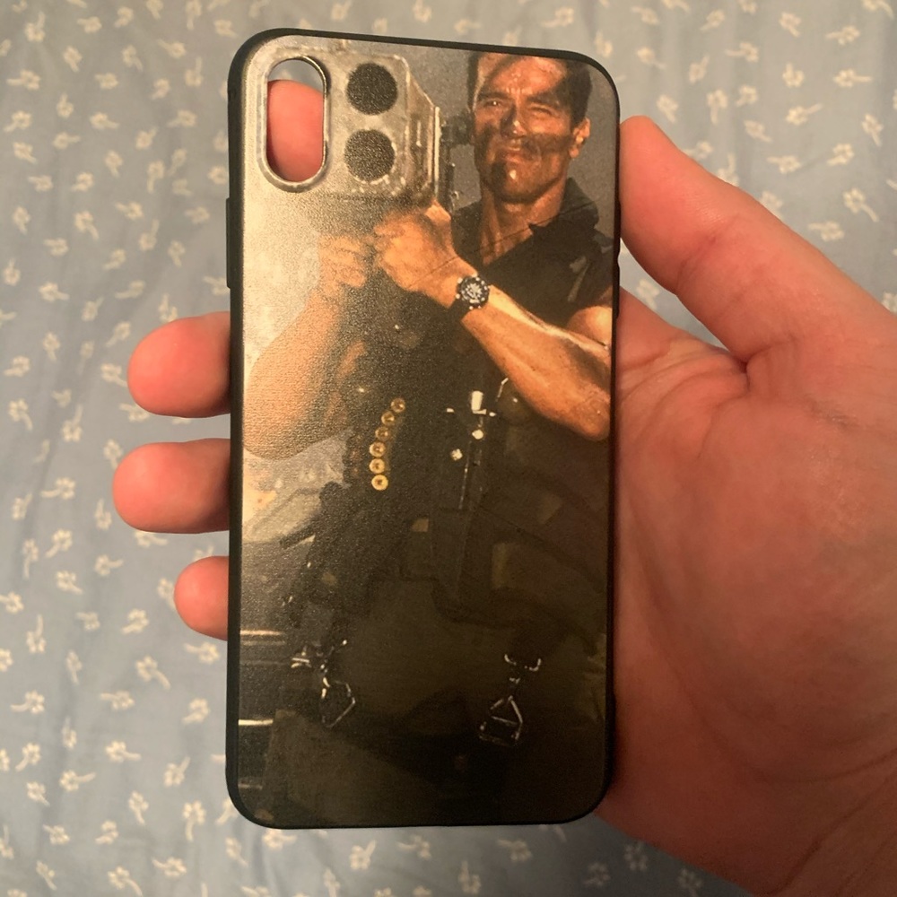 iPhone XS Max Arnold Schwarzenegger case